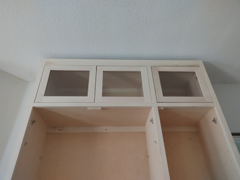 Cabinet glass project 4